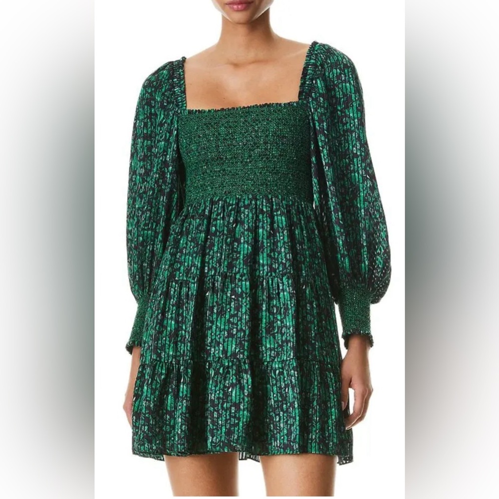 alice + olivia Rowen‎ floral-print mini dress size S NWT - Picture 6 of 15